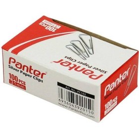 تصویر گیره کاغذ Panter PC102 بسته ۱۰۰ عددی 