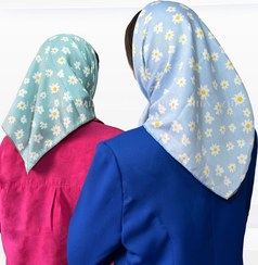 تصویر بیبی اسکارف طرح بابونه کد 90 