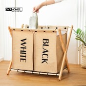 تصویر سبد لباس دو قلو لاندری باکس 