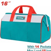 تصویر کیف ابزار توتال مدل THT261625 سایز ۱۶ اینچ 
