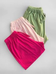 تصویر شلوارک نخ پنبه 1394 