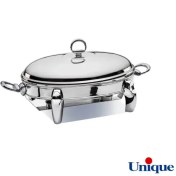 تصویر سوفله خوری یونیک مدل UN3111 بیضی کوچک پافیلی کروم 