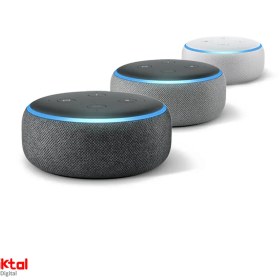 تصویر دستیار صوتی آمازون با پشتیبانی از دستیار صوتی الکسا Echo Dot 