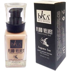 تصویر کرم پودر بکا - دارای 6 رنگ bka fluid velvet