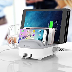 تصویر شارژر رومیزی اوریکو مدل DUK-10P Oriko desktop charger model DUK-10P