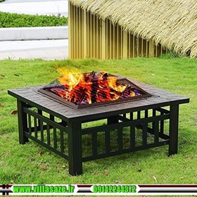 تصویر آتشدان مدل قاصدک 