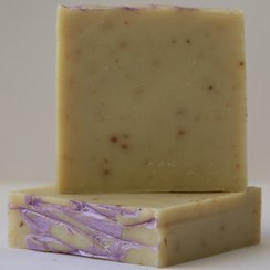 تصویر صابون دستساز گیاهی لوندر پرستش ا lavender soap lavender soap
