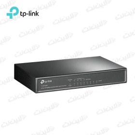 تصویر سوئیچ 4 پورت TL-SF1008P POE تی پی لینک TP-Link TP-Link TL-SF1008P 4-Port POE Desktop Switch