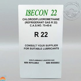 تصویر گاز مبرد ایسکون مدل R22 