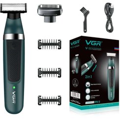 تصویر ماشین اصلاح موی صورت و بدن وی جی آر مدل V-393 VGR 393 7000