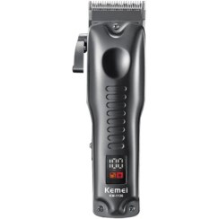 تصویر ماشین اصلاح کیمی مدل KM-1136 با تیغه استیل ضد زنگ و برش مستقیم 