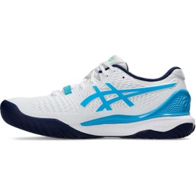 تصویر Asics GEL Resolution 9 کفش تنیس سفید مردان 1041A330 103 