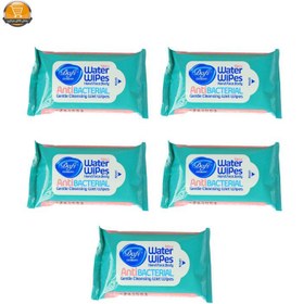 تصویر دستمال مرطوب دافی پاک کننده دست و صورت بسته 12 عددی ا Dafi Water Wipes Hand face Body 12pcs Dafi Water Wipes Hand face Body 12pcs