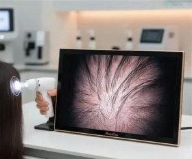 تصویر دستگاه آنالیزور مو 15 اینچی 