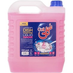 تصویر مایع ظرفشویی گلی صورتی مقدار 4 کیلوگرمی Goli Pink Dishwashing Liquid 4 kg