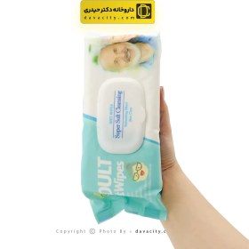 تصویر دستمال مرطوب بزرگسال دلفین - فروشگاه سلامت آنلاین توس طب یزد Adult Dolphin Wipes