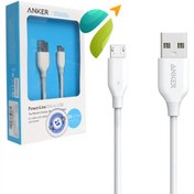 تصویر کابل تبدیل USB به microUSB انکر مدل A8132H21 طول 0.9 متر کابل تبدیل USB به micro USB USB To MicroUSB