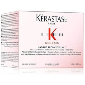 تصویر ماسک مو Kerastase اورجینال زنانه – مردانه برند کراستاز 3474636857937 Genesis Masque Reconstituant Strengthening Hair Mask 200 Ml 
