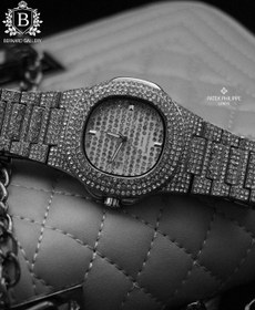 تصویر ساعت مچی زنانه پتک فیلیپ مدل Nautilus Diamond 3391Q با نگین 