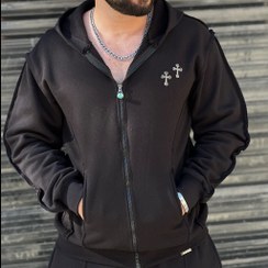 تصویر سویشرت کرومی هارت مشکی 