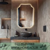 تصویر آینه دستشویی مدل R114 