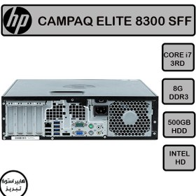تصویر مینی کیس اچ پی COMPAQ ELITE 8300/6300(نسل سه)(i7-3RD/8GB/500GB) 