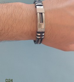 تصویر دستبند فلز سیلیکون 