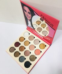 تصویر پلت سایه چشم 16 رنگ huda beauty 