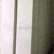 تصویر سنگ تراورتن ابیانه سفید 