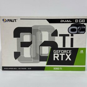 تصویر کارت گرافیک پالیت RTX 3060 Ti ظرفیت ۸ گیگابایت GDDR6 
