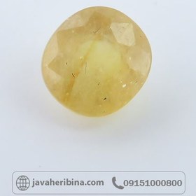 تصویر نگین انگشتر یاقوت زرد _کد:۳۴۳۲۴ 