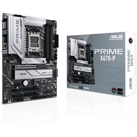 تصویر مادربرد ایسوس مدل Prime X670-P D5 Motherboard ASUS Prime X670-P