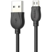 تصویر کابل USB به microUSB یسیدو Yesido CA14 مشکی 