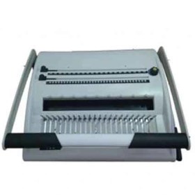 تصویر دستگاه صحافی دوکاره دوبل و پلاستیک مدل AX 400 Double-purpose and plastic binding machine, model AX 400