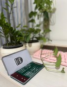 تصویر مداد مشکی مهندسی جعبه فلزی 