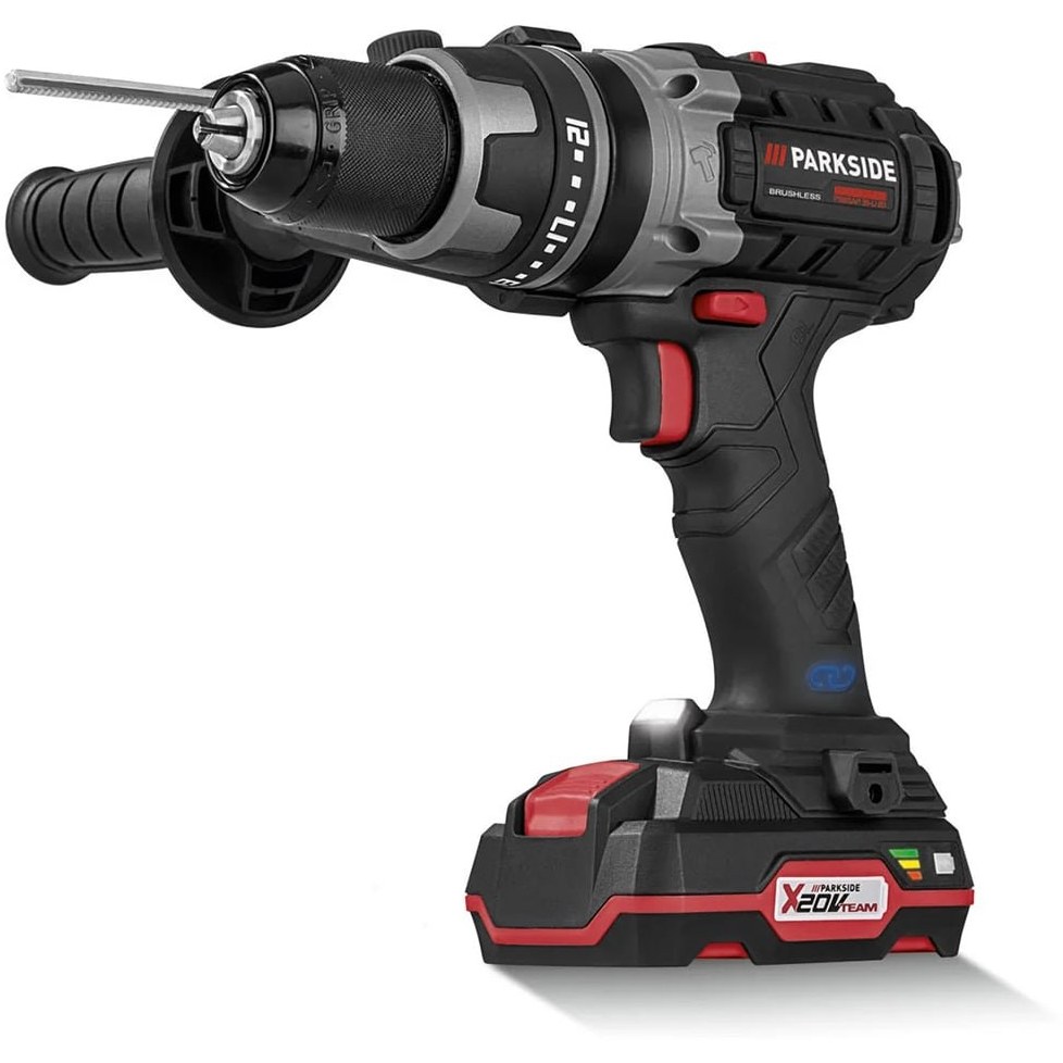 Parkside 20v best sale cordless drill