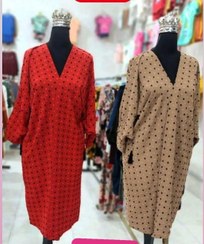 تصویر مانتو عبایی ابر و بادی 