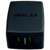 تصویر شارژر دیواری جرلکس مدلGA-21 به همراه کابل تبدیل USB-C 