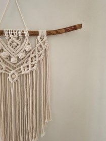 تصویر دیوارکوب مکرومه macrame wallhanging