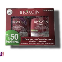 تصویر شامپو ضدریزش بیوکسین BIOXCIN مدل فورت بسته 2عددی (میل300×2) BIOXCIN anti-shedding shampoo, Fort model, pack of 2 (2 x 300 ml)