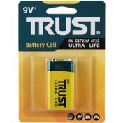 تصویر باتری کتابی TRUST مدل اولترا لایف 9 ولت TRUST ULTRA LIFE 9V