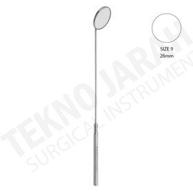 تصویر آینه حنجره سایز ۹ -MARK 28mm 