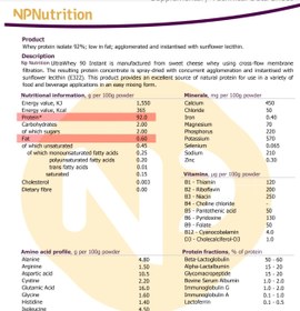 تصویر پروتئین وی ایزوله ان پی نوتریشن وزن ۲ کیلوگرم 