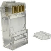 تصویر سوکت شبکه UTP شانه دار CAT6 