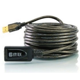 تصویر کابل افزایش طول USB امگا مدل Active به طول 20 متر 