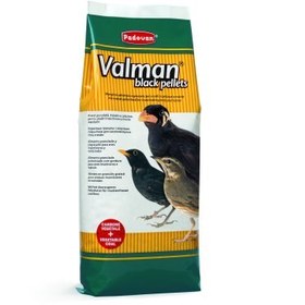 تصویر غذای مرغ مینا پادوان.1 کیلویی.مدل valman black pellets ا valman black pellets,1kilo valman black pellets,1kilo