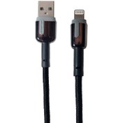 تصویر کابل شارژ لایتنینگ کینگ استار مدل K42i طول 1/0متر - مشکی Kingstar K42i lightning cable