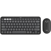 تصویر کیبورد و موس لاجیتک LOGITECH PEBBLE 2 COMBO KEYBOARD & MOUSE LOGITECH PEBBLE 2 COMBO