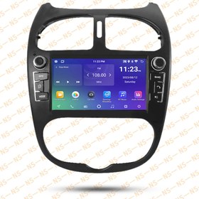 تصویر مانیتور اندروید 7 اینچ ماشین و پخش فابریک خودرو پژو 206 مدل P100 Peugeot 206 Car MultiMedia 7 Inch Android P100