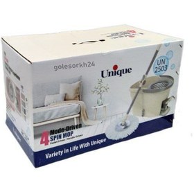 تصویر سطل و تی بیضی پدال دار یونیک 